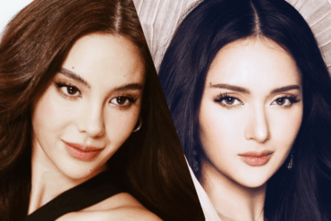 Composite photo of Catriona Gray (left) and Ahtisa Manalo (right)
