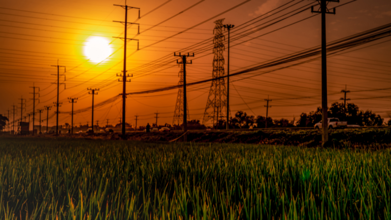 High voltage electricity