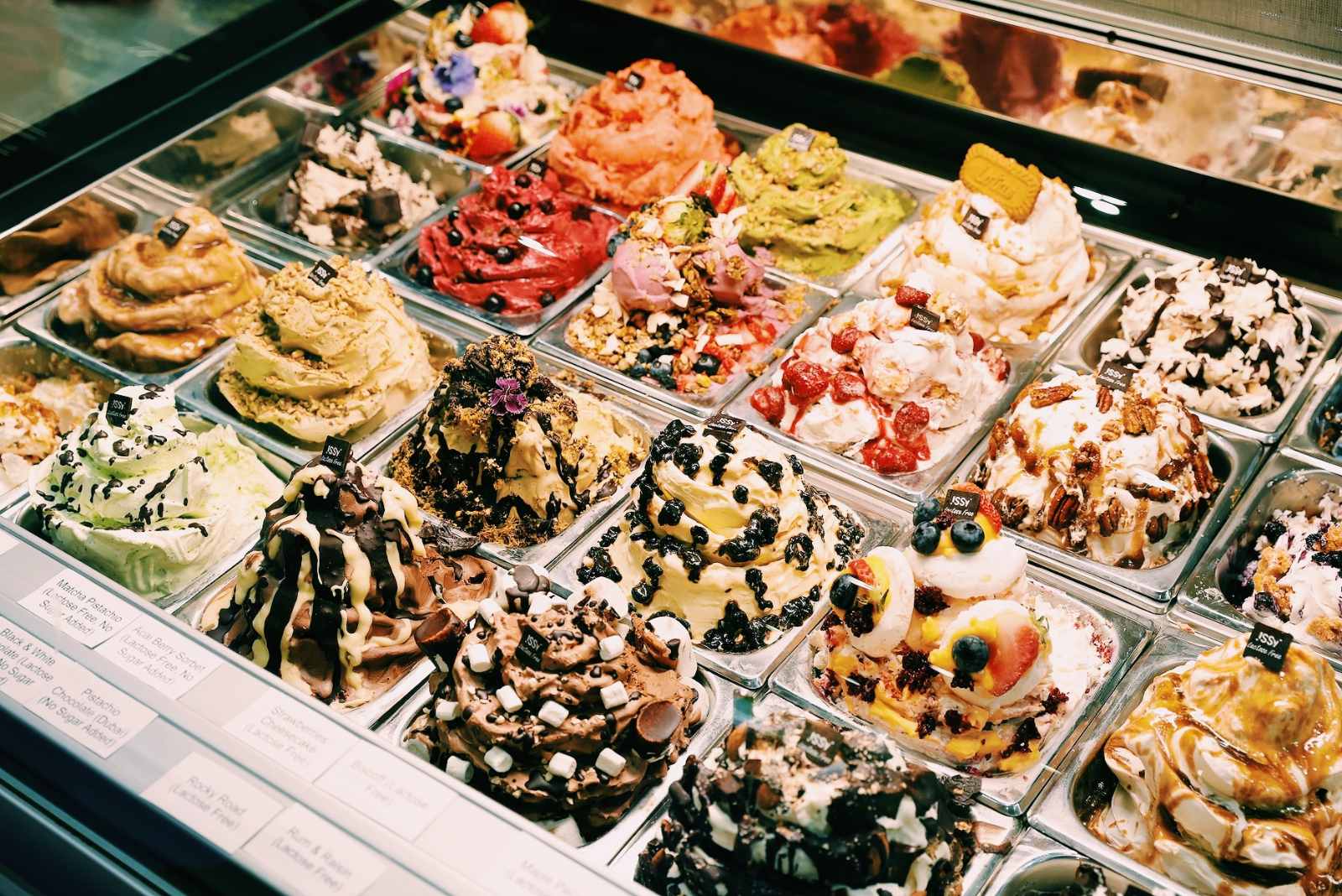 Scoop 500 - various ice cream flavors