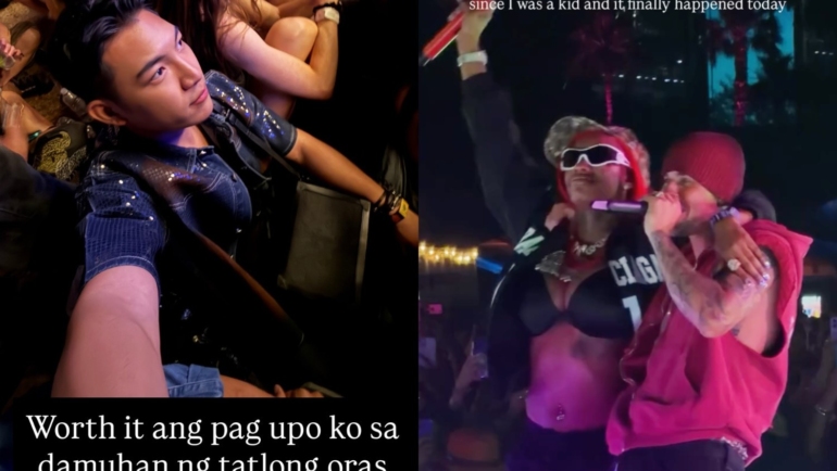 Darren Espanto at Justin Bieber’s Coachella set