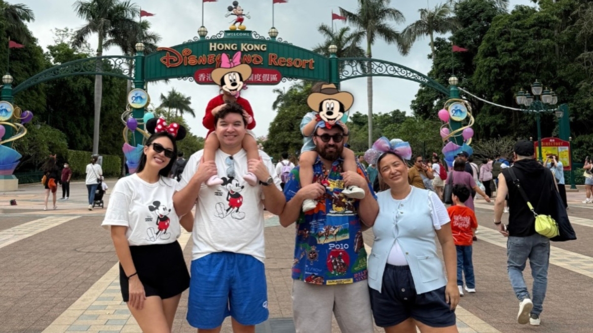 Dominique Cojuanco’s Disneyland family vacation