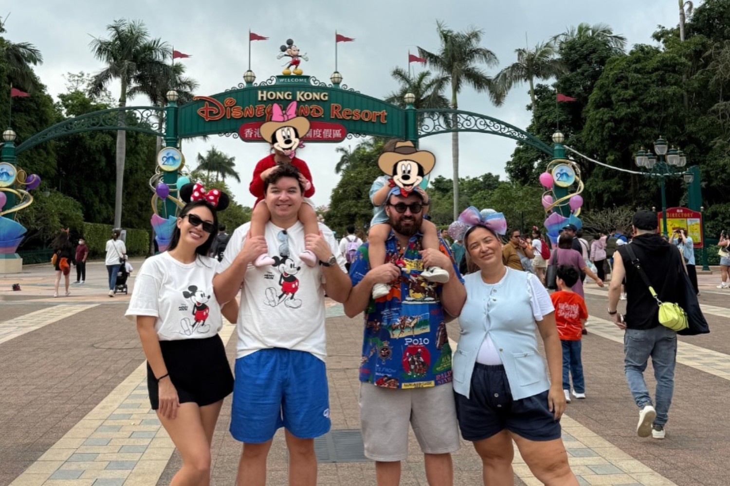 Dominique Cojuanco’s Disneyland family vacation