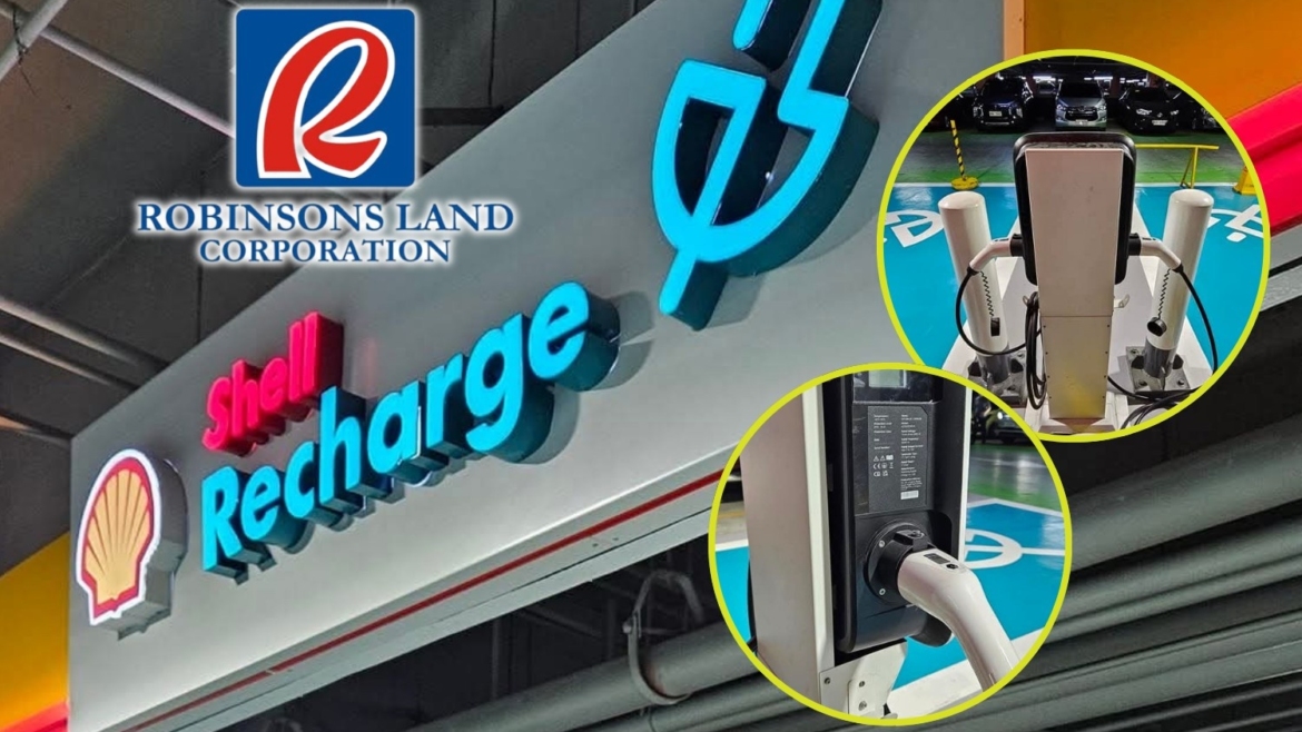 EV chargers in Robinsons Malls