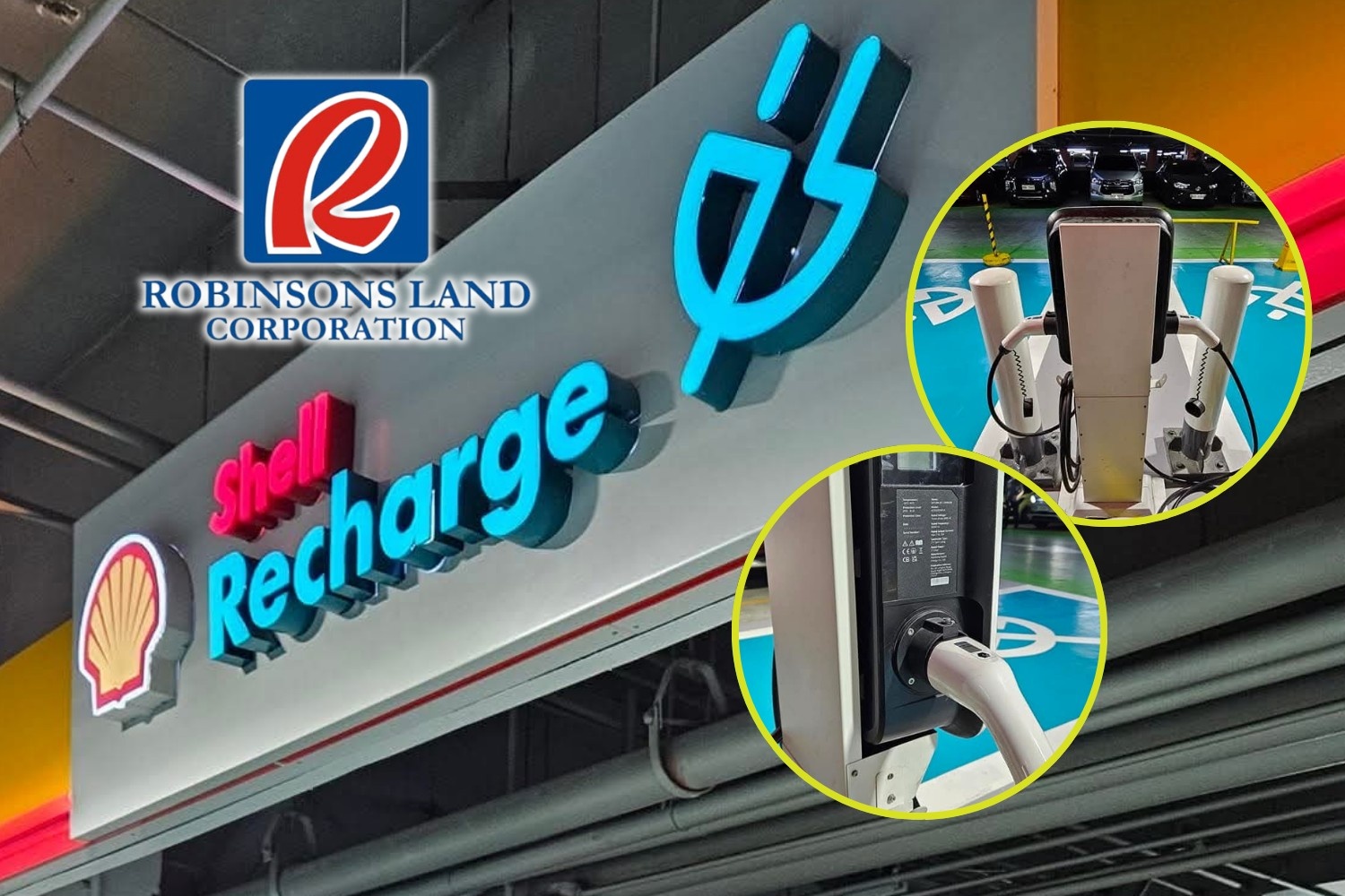 EV chargers in Robinsons Malls