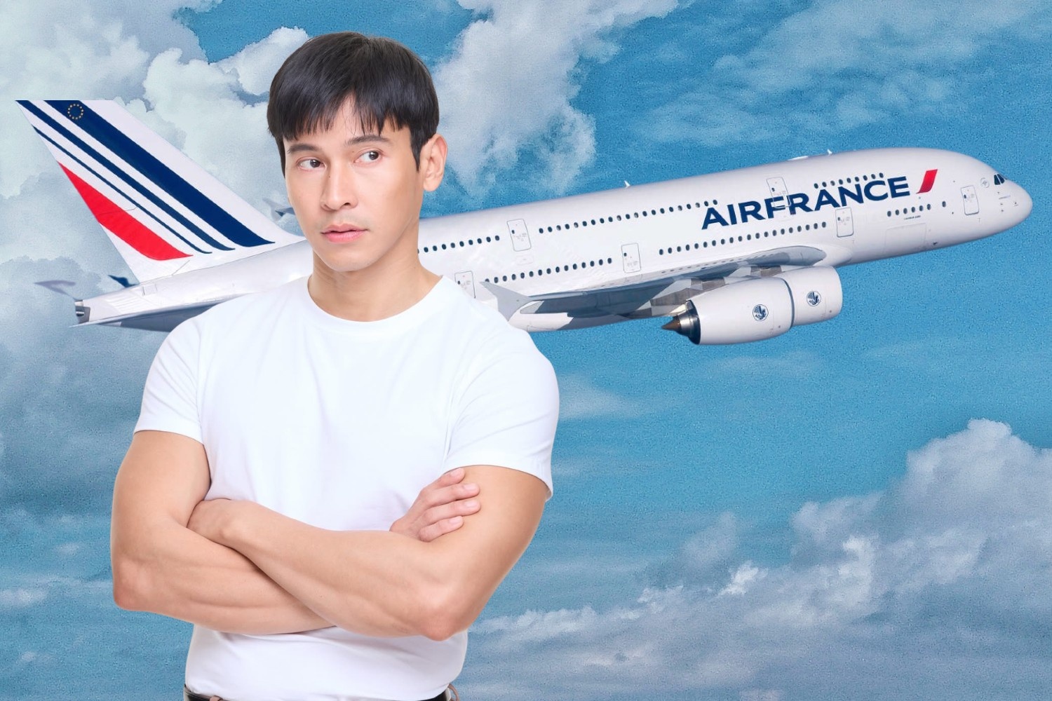 Enchong Dee, Air France issue