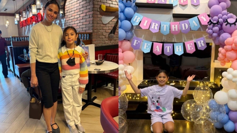 Feather Prats birthday sleepover