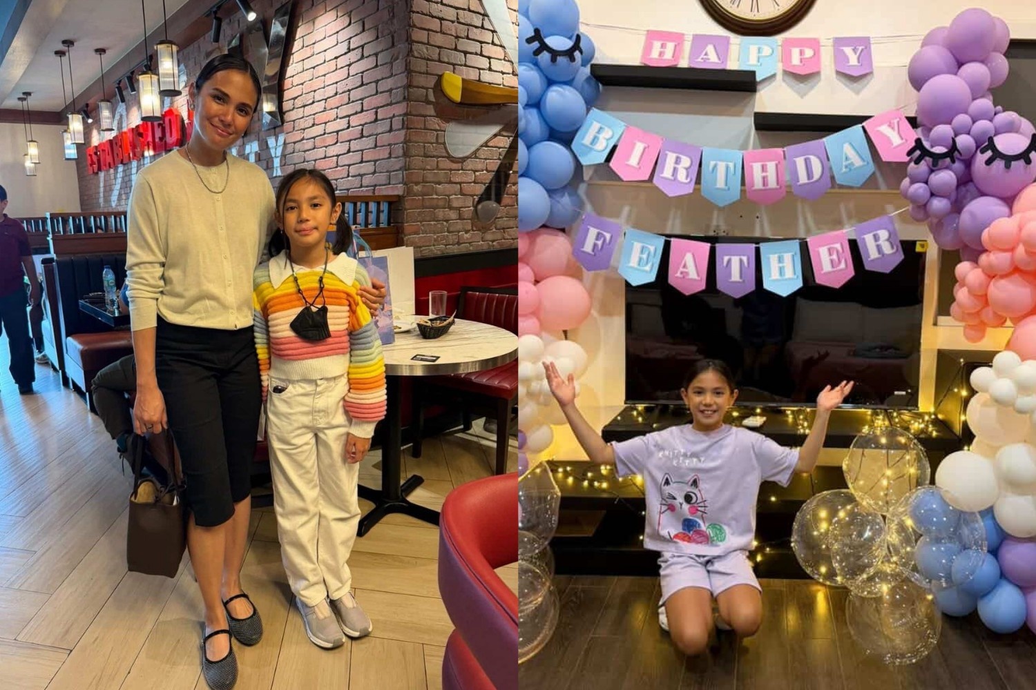 Feather Prats birthday sleepover