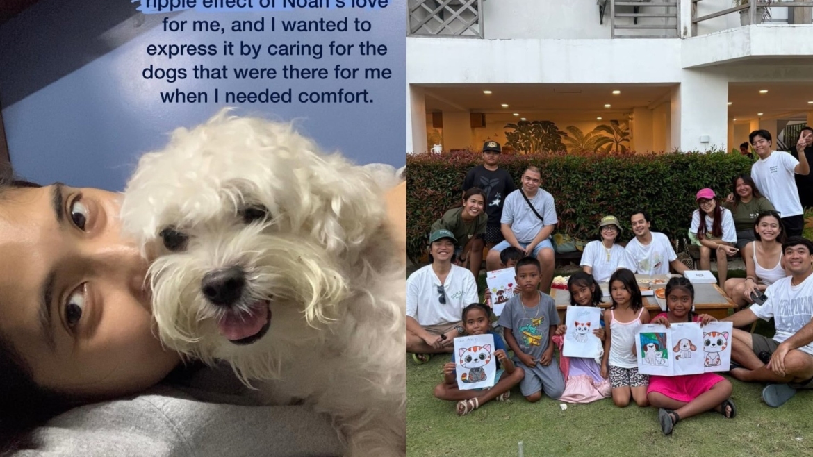 John Lloyd Cruz, Isabel Santos hold pet care drive