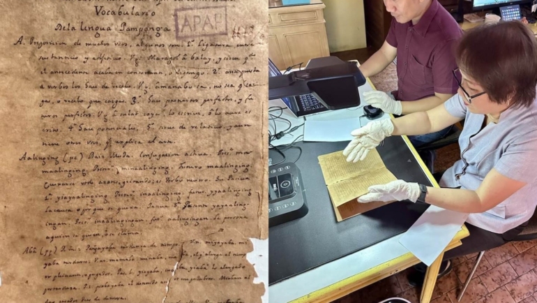 Kapampangan dictionary digitization