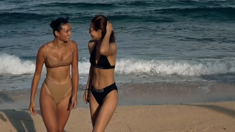 Katrice Kierulf and Chezka Carandang