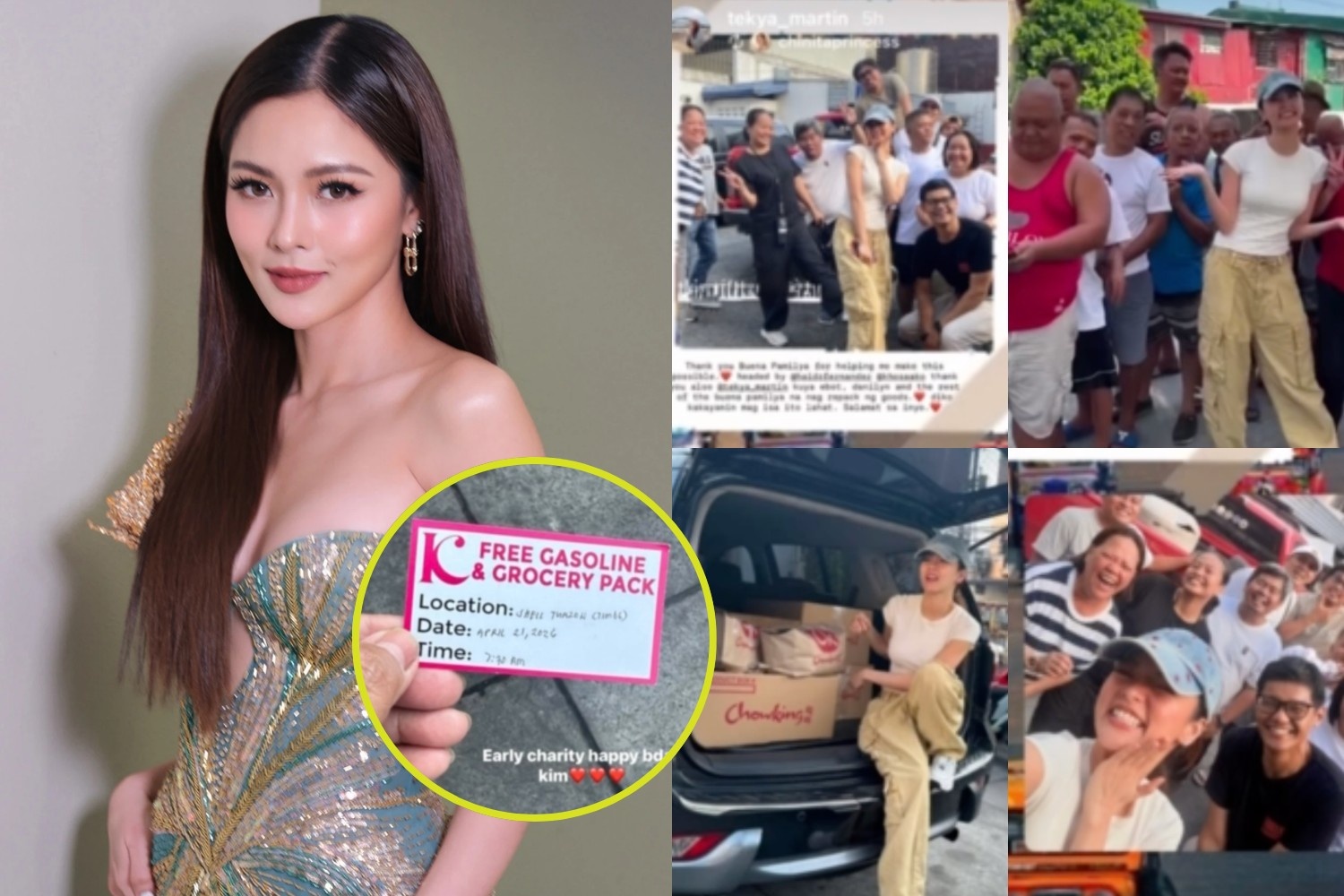 Kim Chiu gift-giving drive