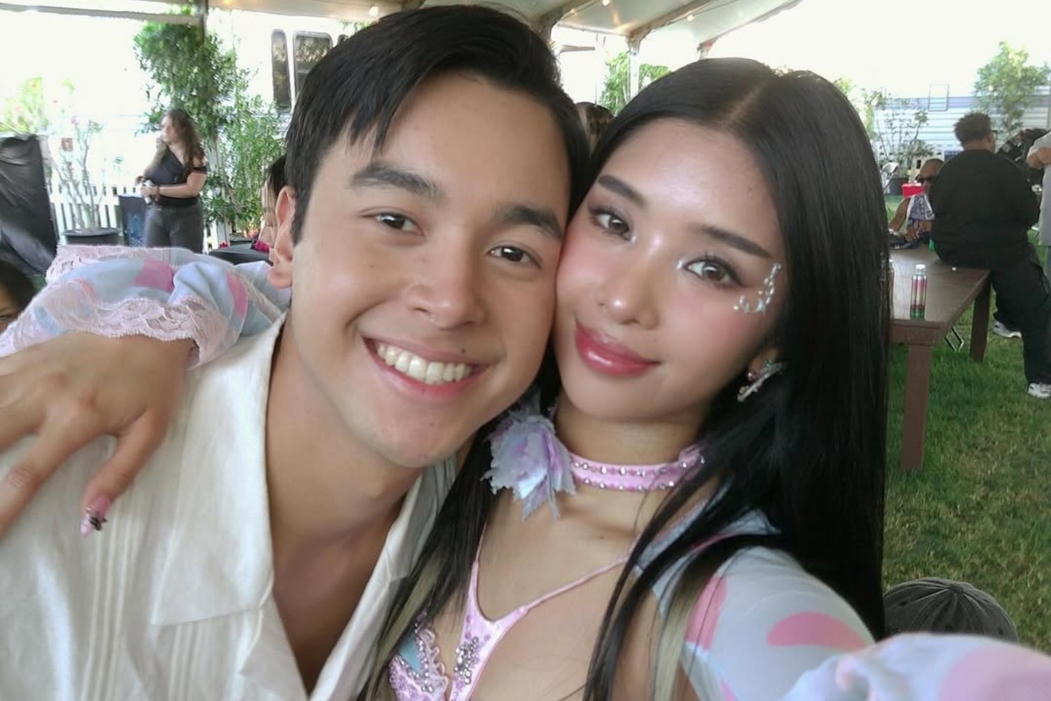 Leon Barretto supports Sophia Laforteza