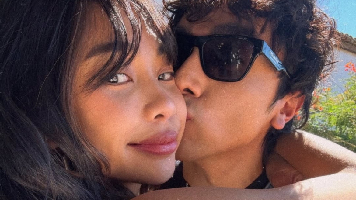 Maymay Entrata and Joaquin Enriquez at Coachella