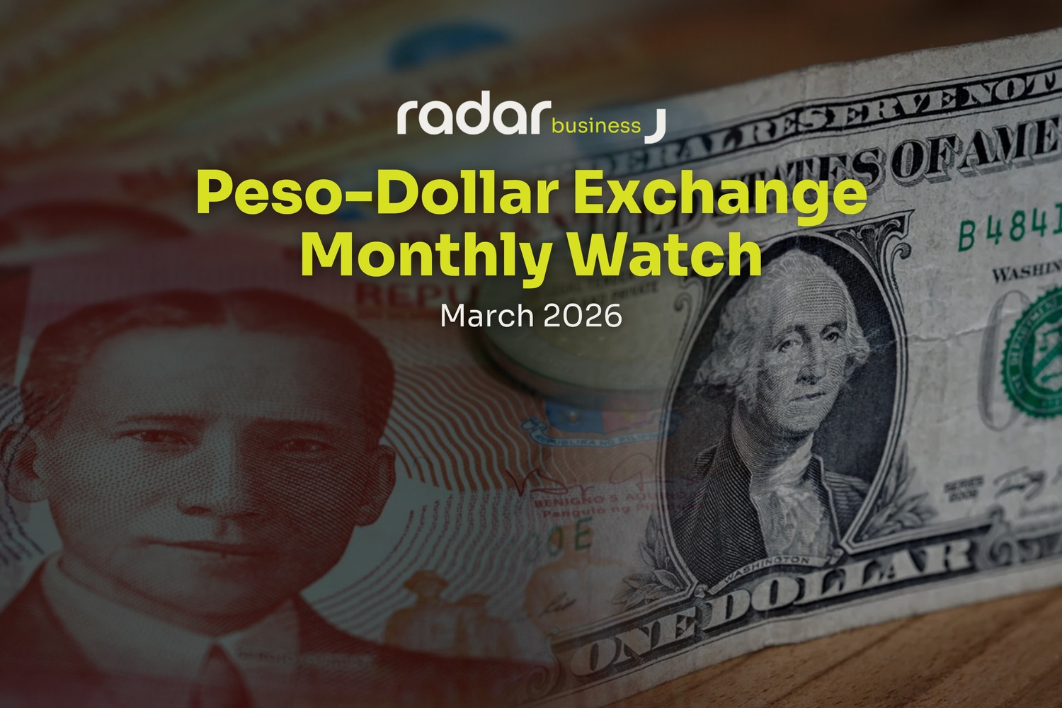 Peso Dollar conversion
