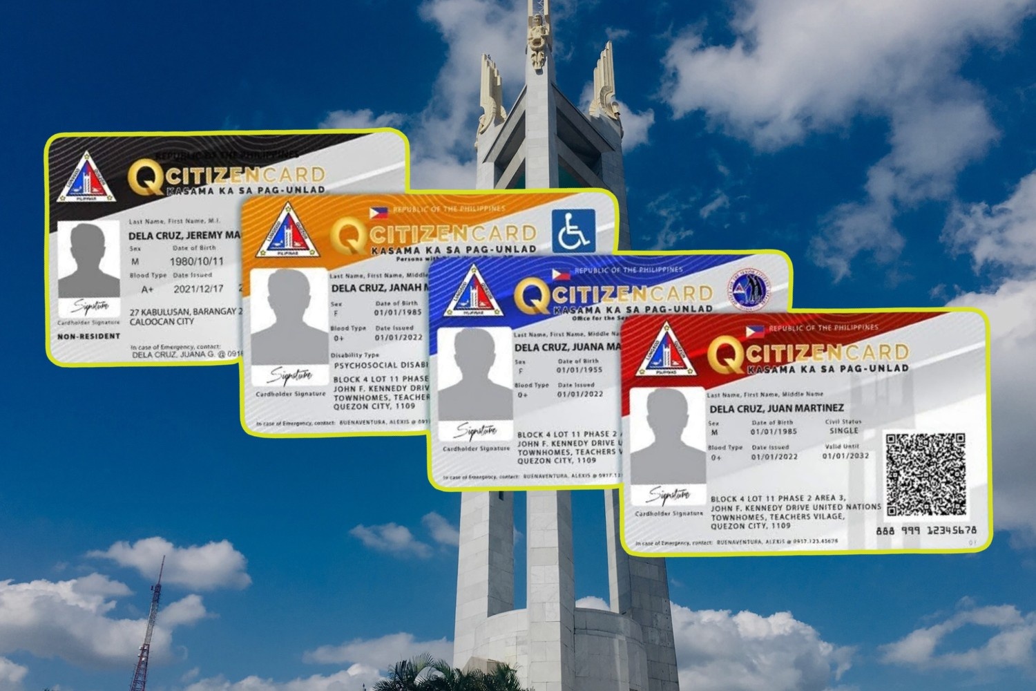 QCitizen ID registration and services