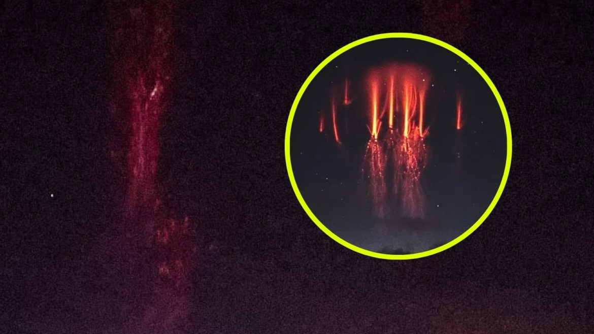 Sprites of the night sky