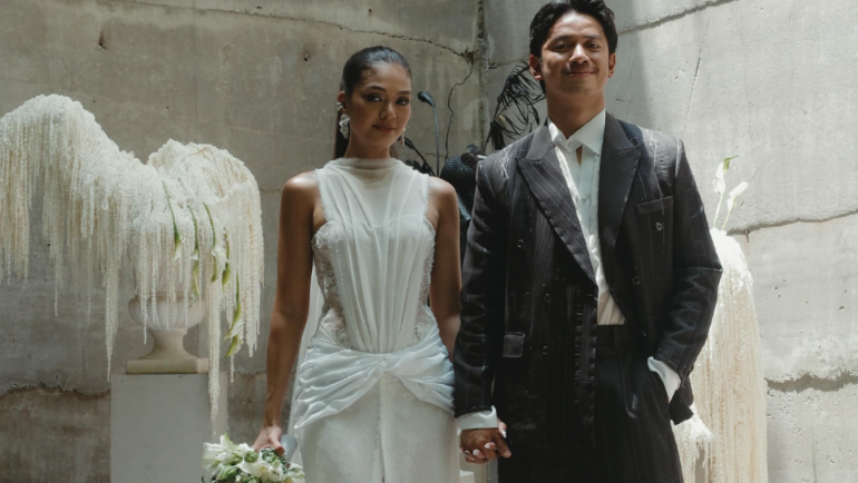 Angelique Manto and David Guison wedding