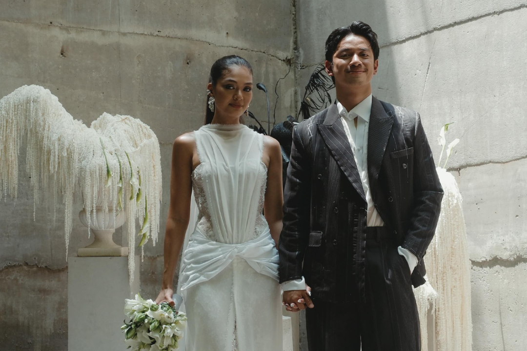 Angelique Manto and David Guison wedding