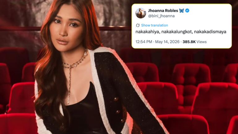 BINI Jhoanna expresses dismay