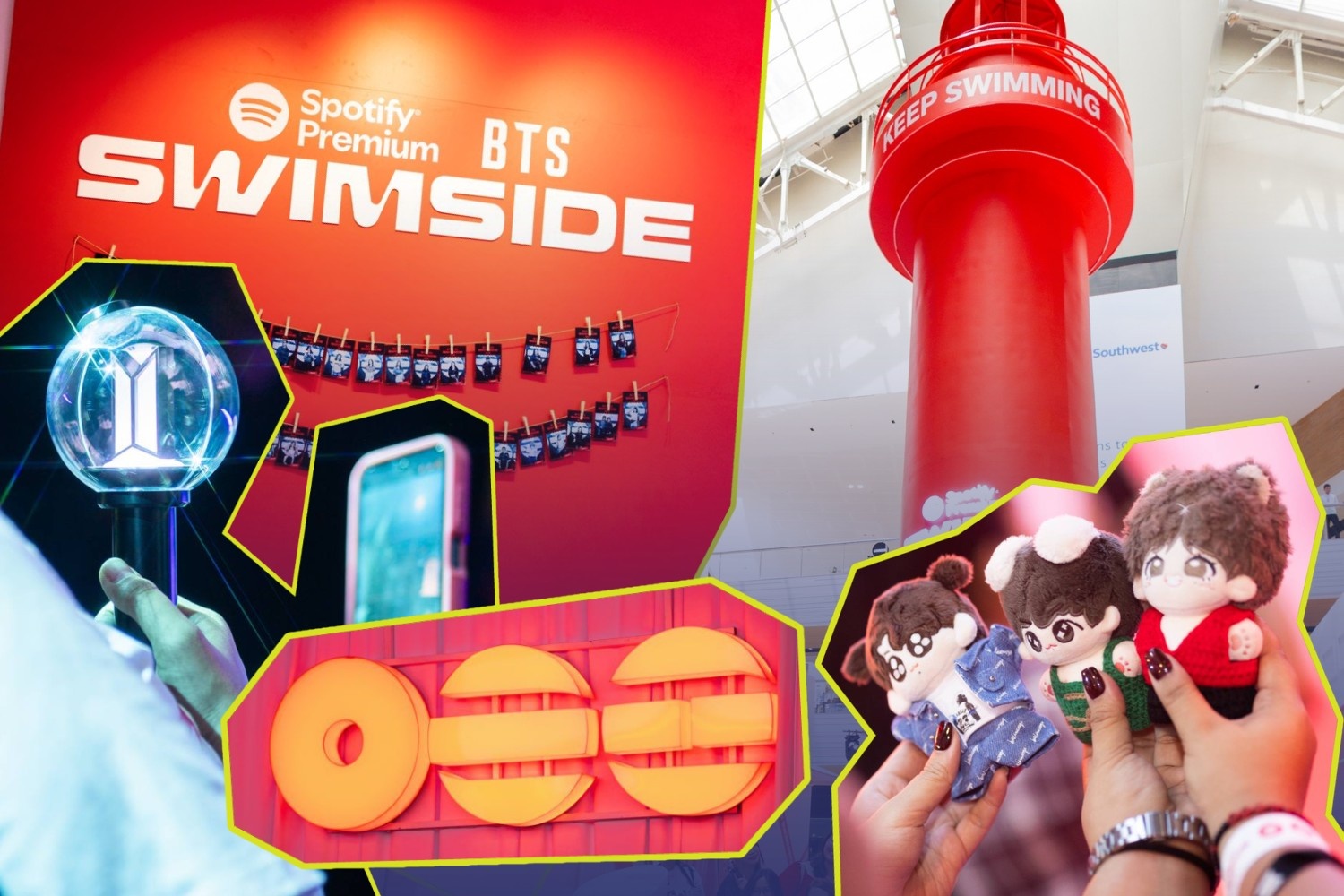BTS 'SWIMSIDE' immersive experience