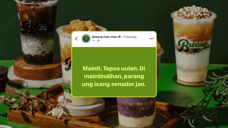 Bebang Halo-Halo throws shade at senator