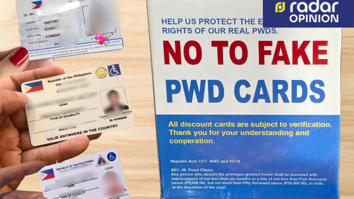 Fake PWD IDs