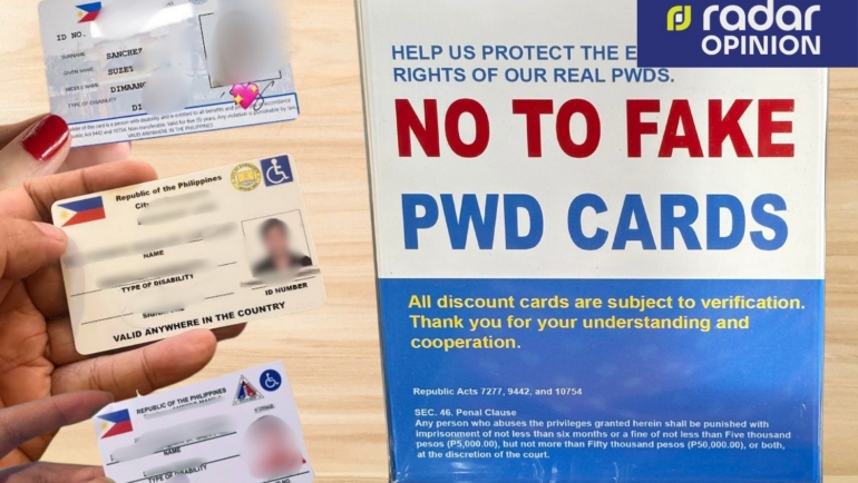 Fake PWD IDs
