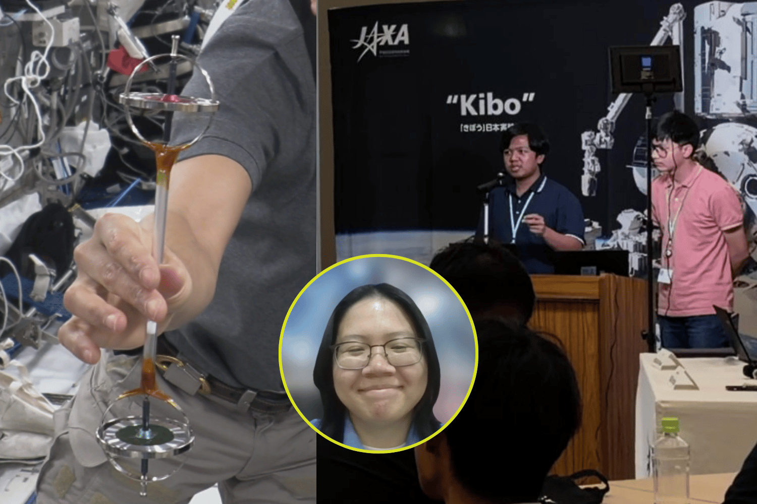 Filipino students double gyroscope experiment