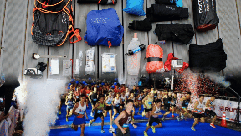 Galaxy Manila Marathon race kit backlash