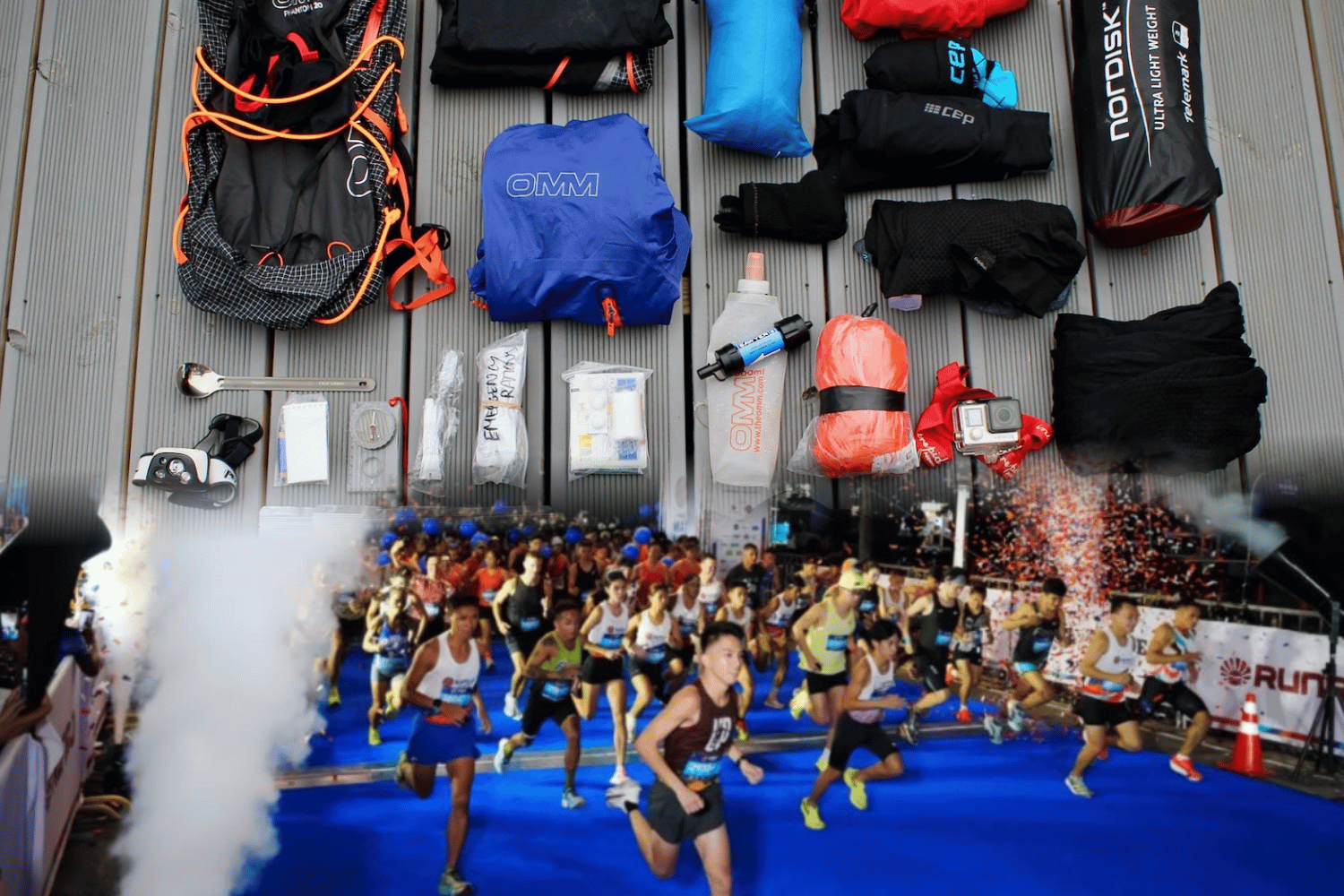 Galaxy Manila Marathon race kit backlash