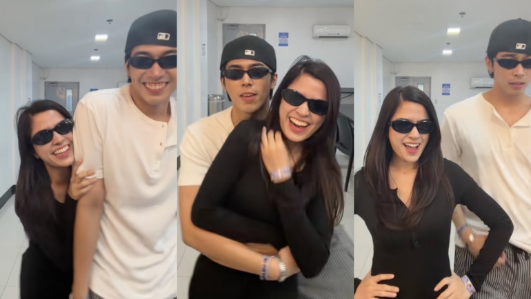 Gelo Rivera and Alexa Ilacad chemistry