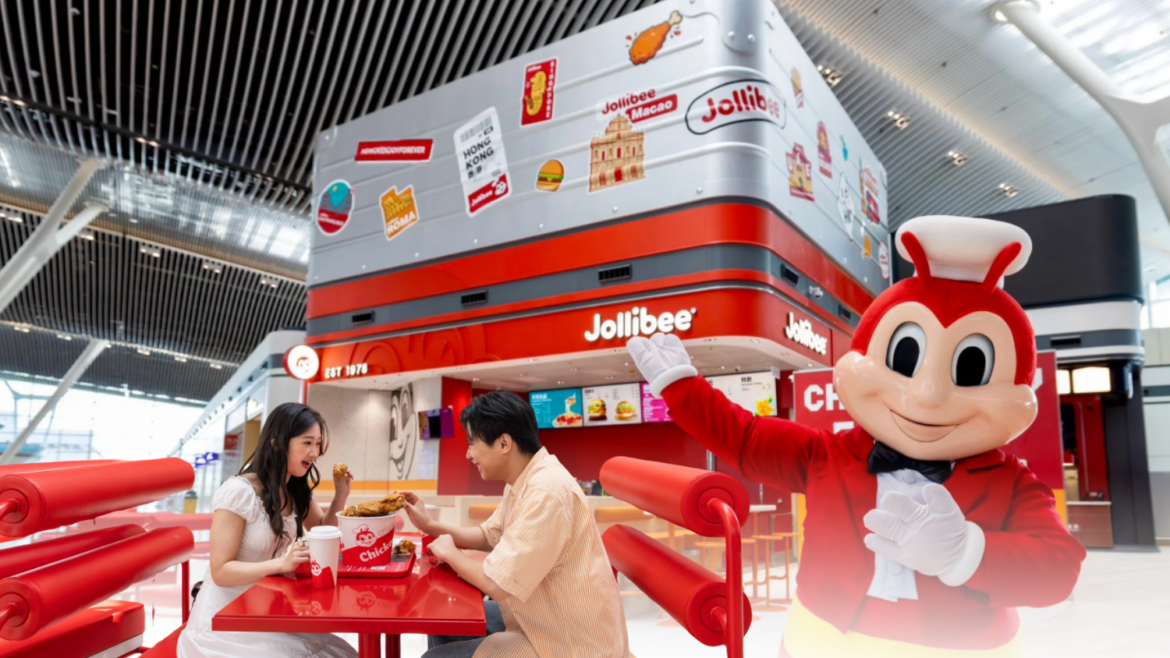 Jollibee branch in Hong Kong International Airport