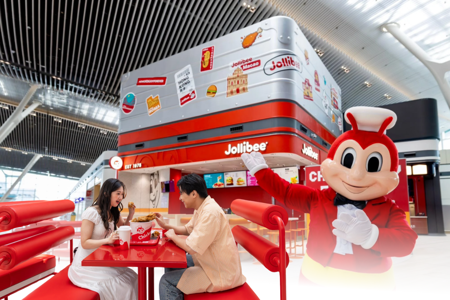 Jollibee branch in Hong Kong International Airport