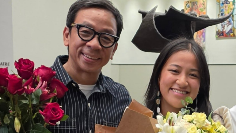 Kuya Kim celebrates daughter’s summa cum laude