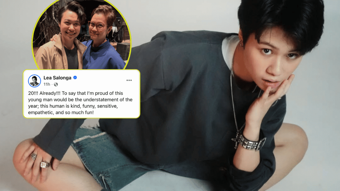Lea Salonga's birthday message to Nic Chien