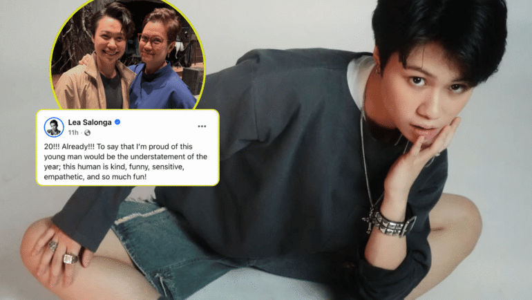 Lea Salonga's birthday message to Nic Chien