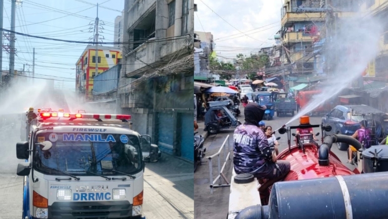 Manila misting operation