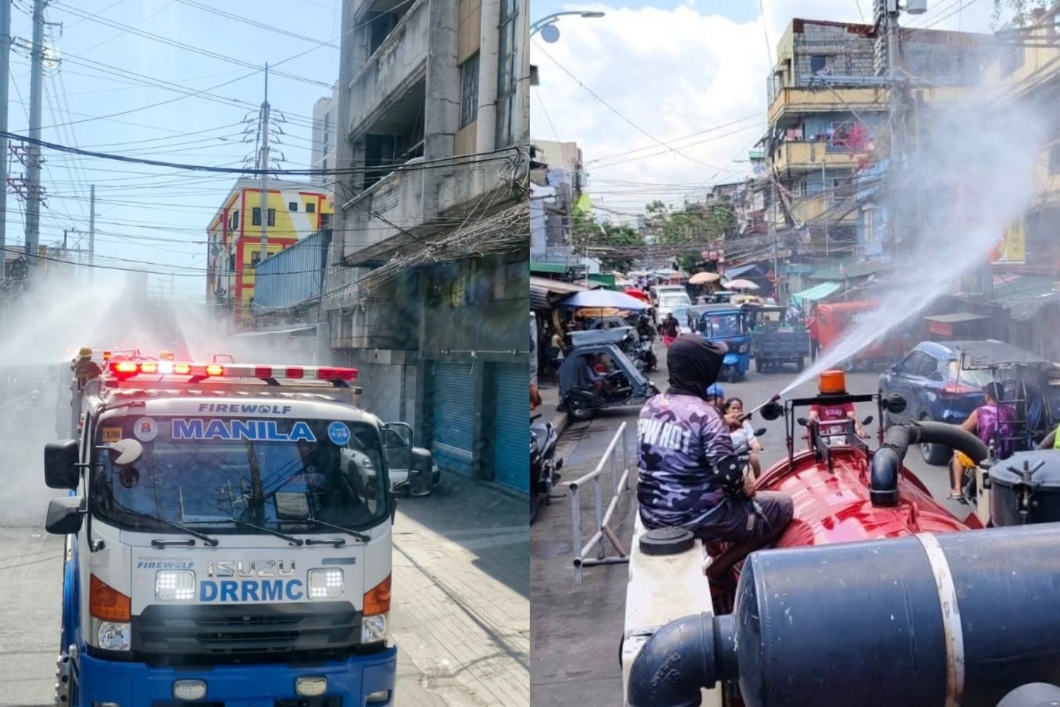 Manila misting operation
