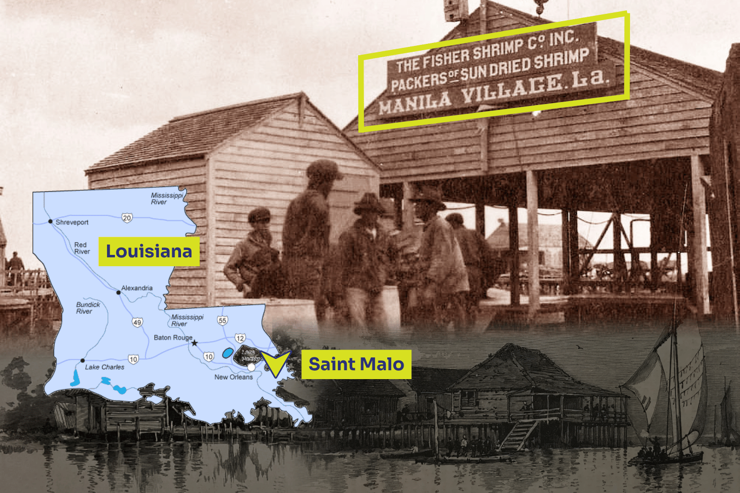 Manilamen, America's first Asian settlement