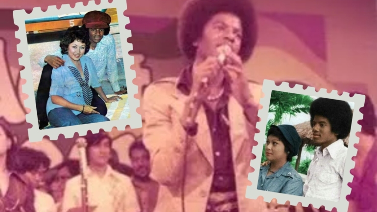 Michael Jackson meets Philippines cinema queens