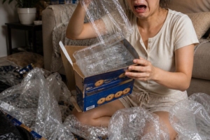 Overpackaging environmental impact