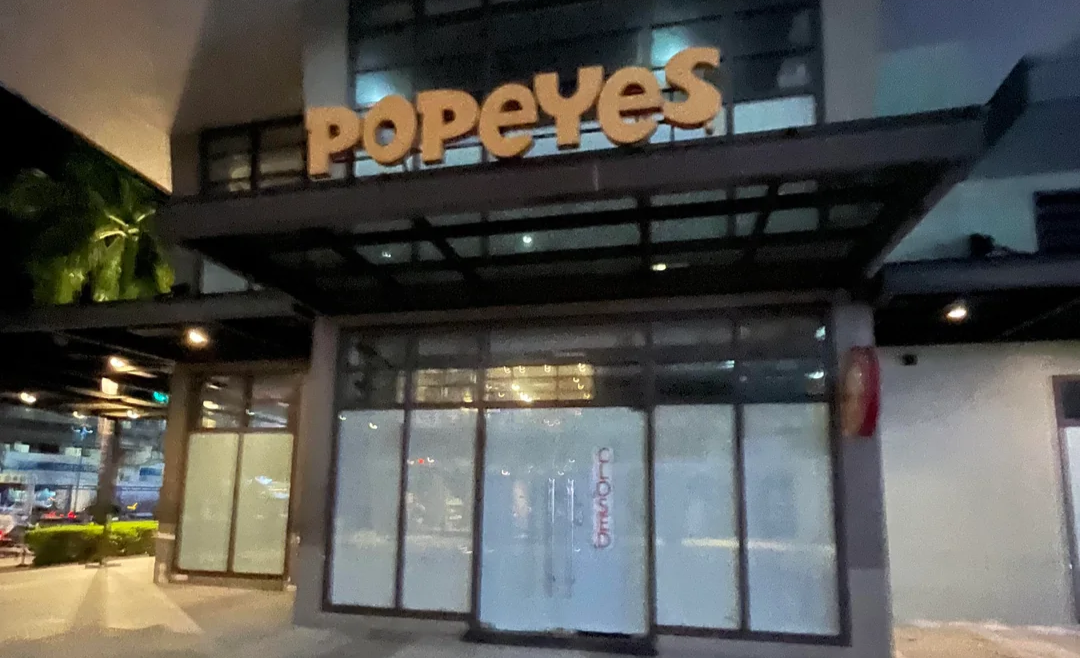 Popeyes downsizing in Philippines