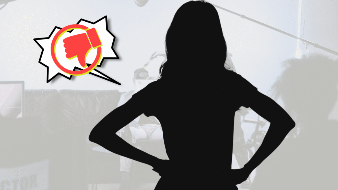 Sweet actress with bad attitude