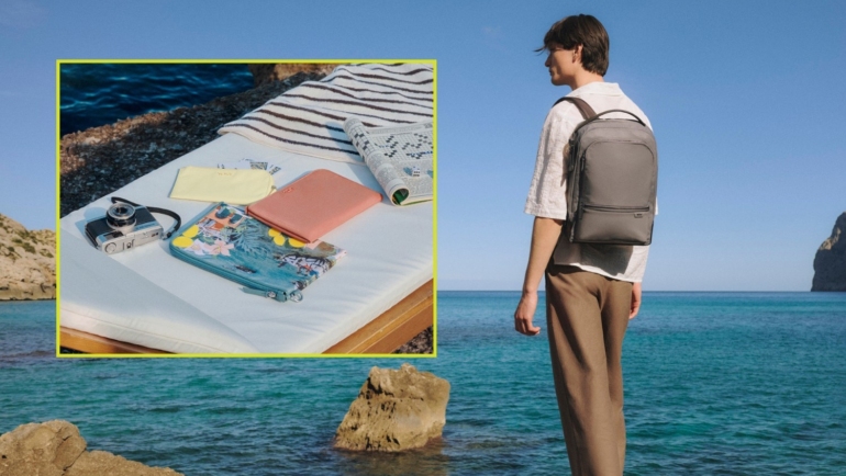 TUMI Mediterranean Escape collection