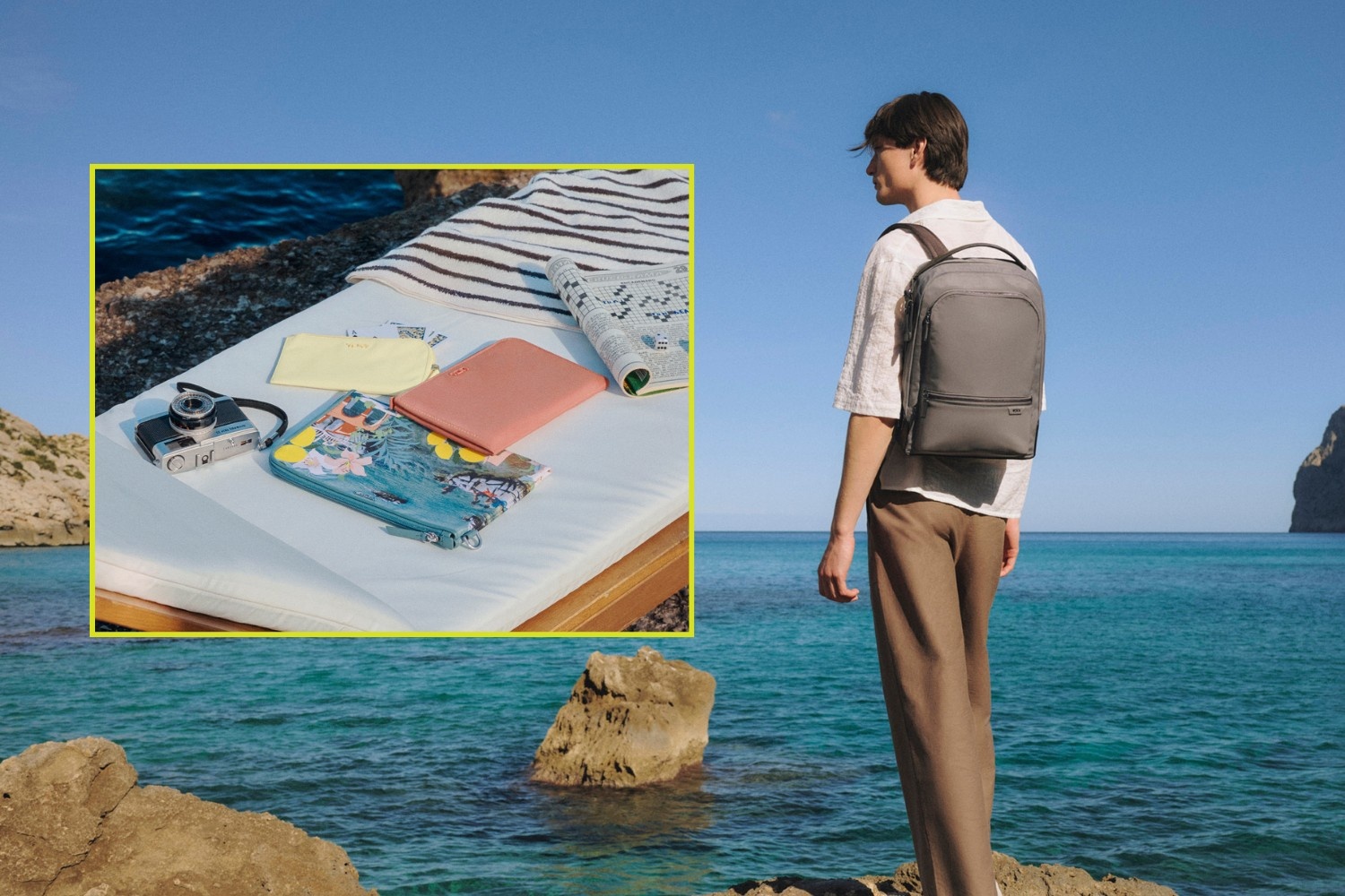 TUMI Mediterranean Escape collection