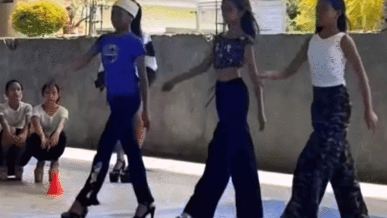 Teen models in Davao viral video
