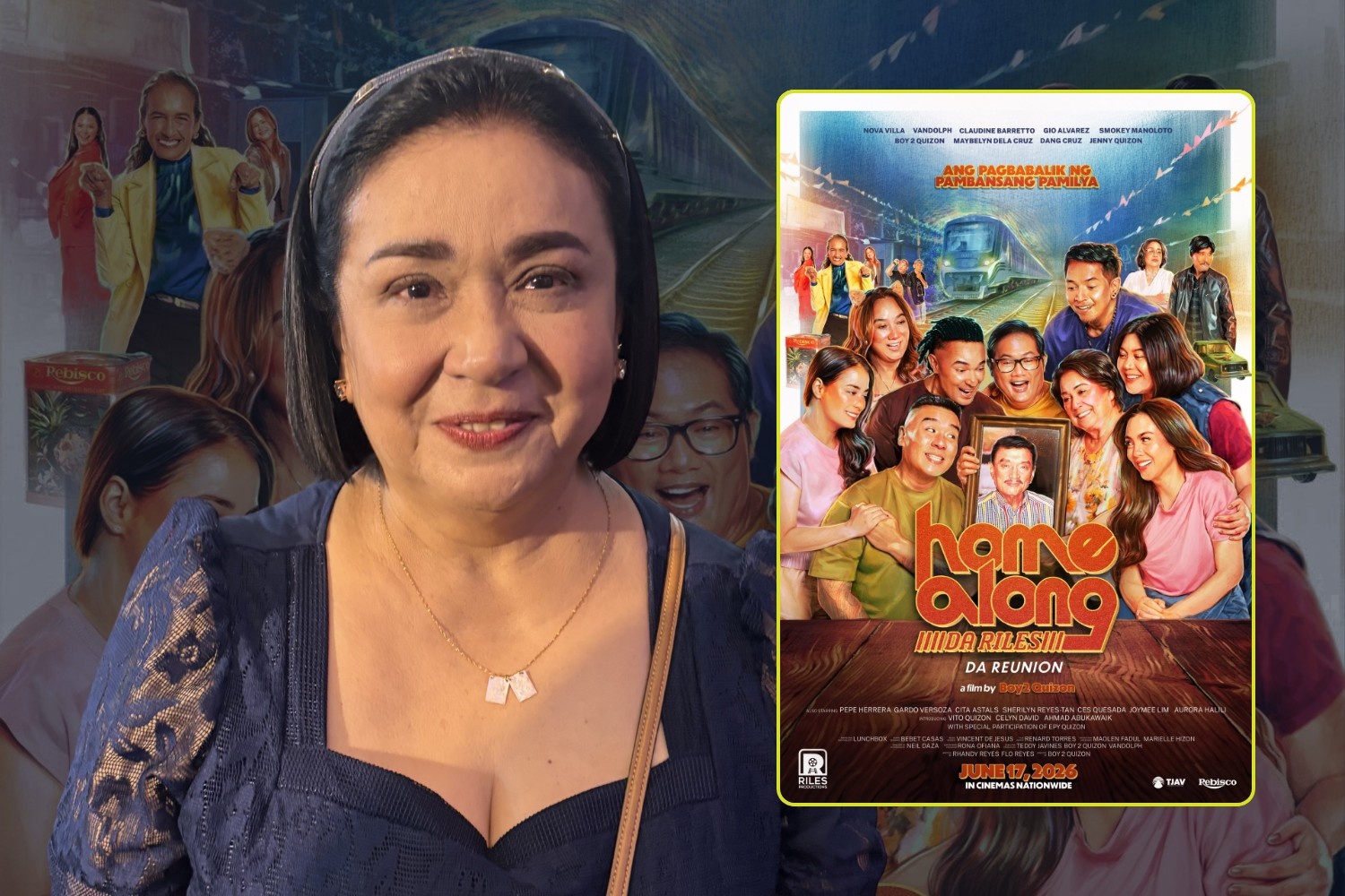 Alma Moreno emotional on ‘Home Along Da Riles’