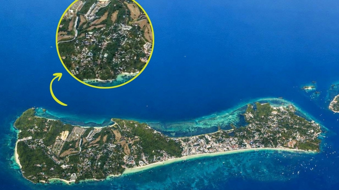 Boracay's last green zone