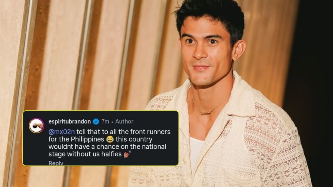 Brandon Espiritu’s ‘halfies’ remark