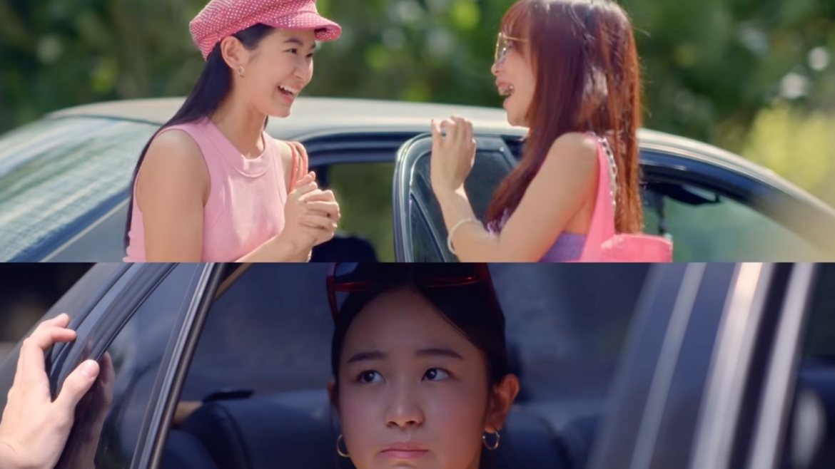 Caprice Cayetano in 'Teka Lang' music video